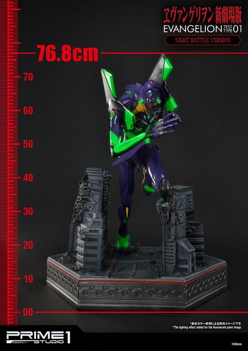 Produktbild Prime 1 Studio Neon Genesis Evangelion statuette Evangelion Test Type-01 Night Battle Version 77 cm