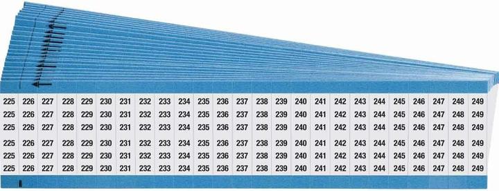 Actual product image Brady Cable labelling made of vinyl fabric, consecutive numbers