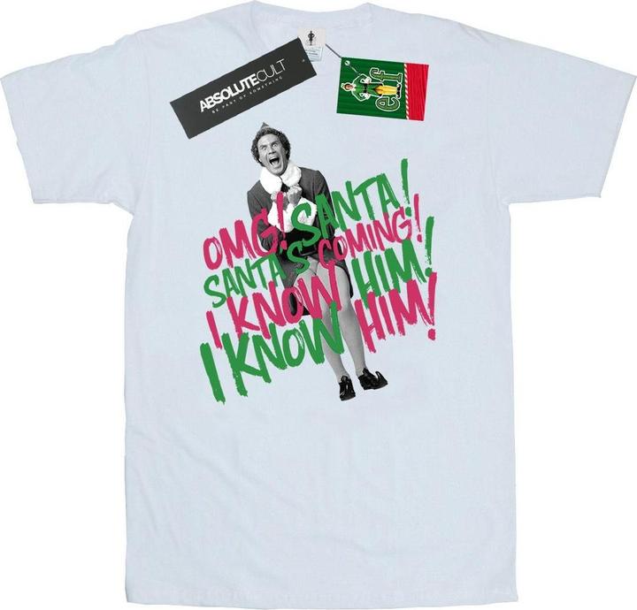 Produktbild Elf Santa's Coming TShirt (S)