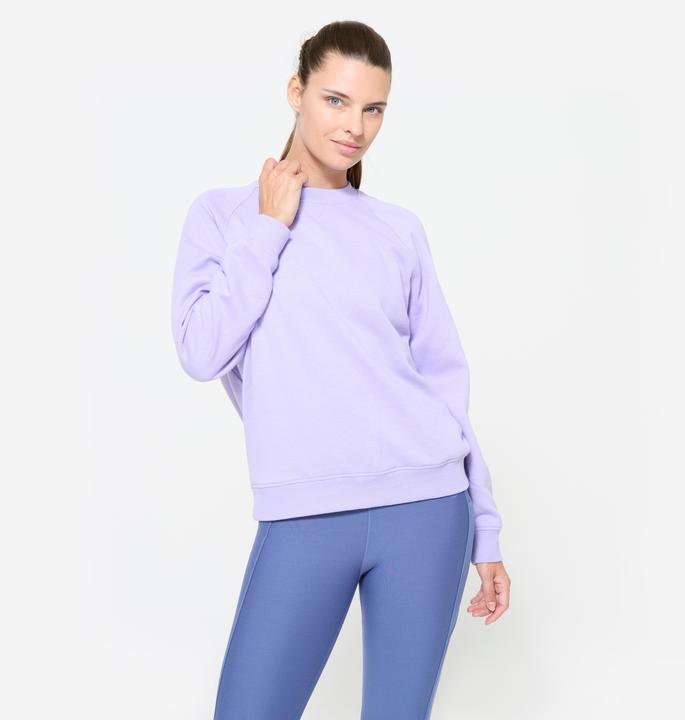 Actual product image Domyos Sweatshirt Damen Baumwollgewebe - lavendel (S)