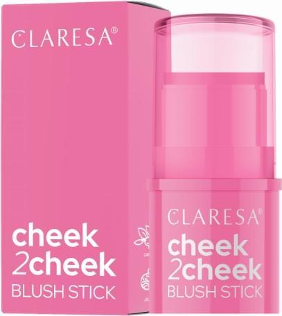 Claresa Highlighter Stick Cheek 2 Cheek 01 - 4 Gramm (01 - 4 Gramm, Highlighter, 4 g)