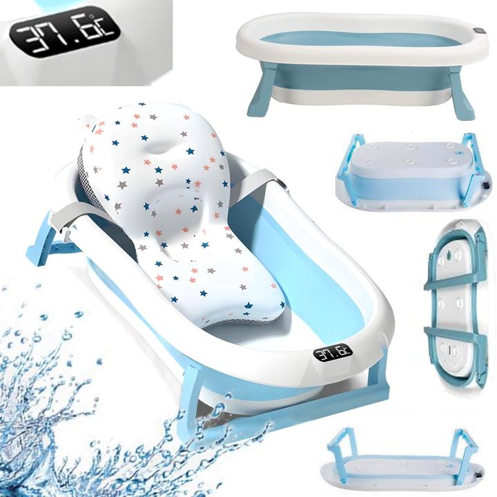 Produktbild Extralink Kids | Wanienka | niebieska z termometrem LED