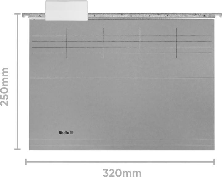 Actual product image Biella Suspension file set (A4, 5 x)