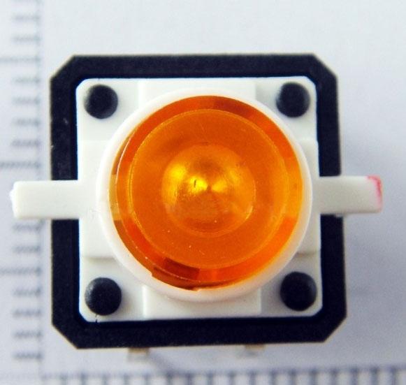 Immagine prodotto Play-Zone Interruttore a circuito 12 x 12 X 7 mm con LED Arancione