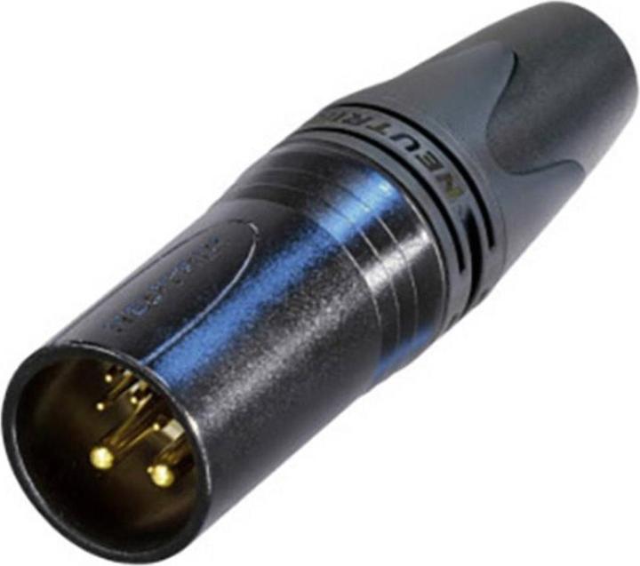 Produktbild Neutrik XLR-Steckverbinder Stecker, gerade Polzahl: 10 Schwarz 1 St.