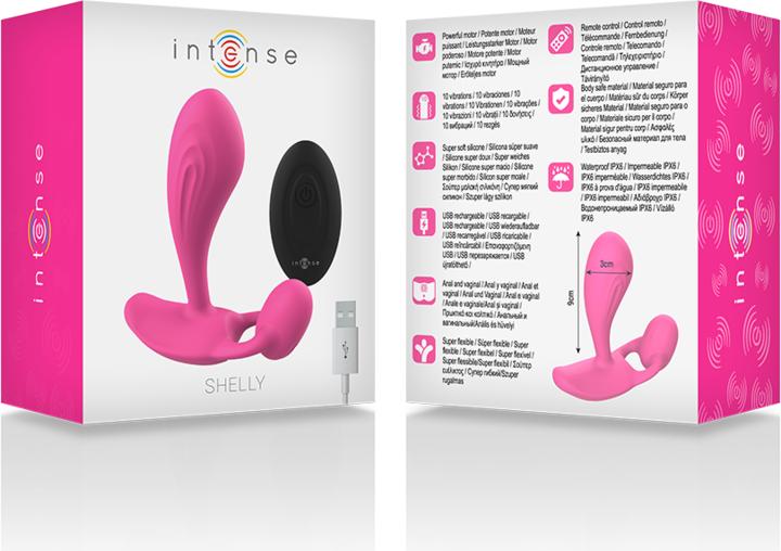 Produktbild Intense Shelly Anal Plug Remote Control Pink