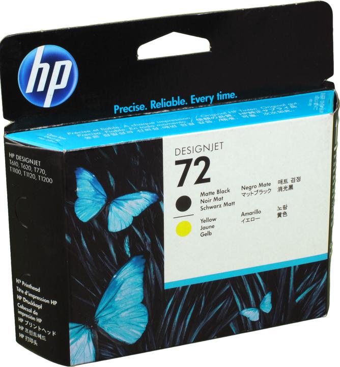 Produktbild HP 72 (BK, Y)