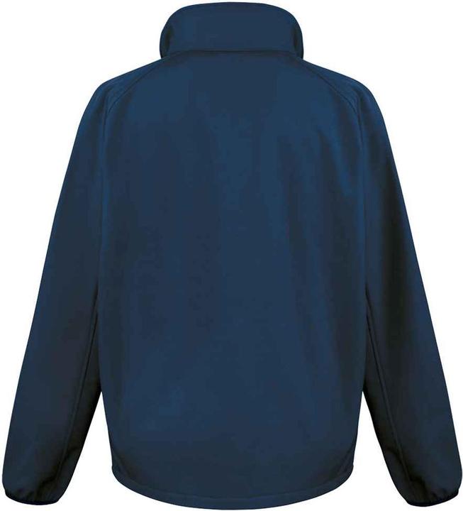 Actual product image Result Clothing Mens Printable Soft Shell Jacket (L)