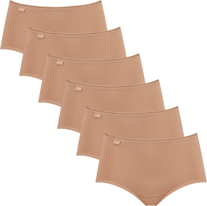 Immagine prodotto Sloggi Confezione da 6 slip midi in cotone 24/7 (40, L, confezione da 6)