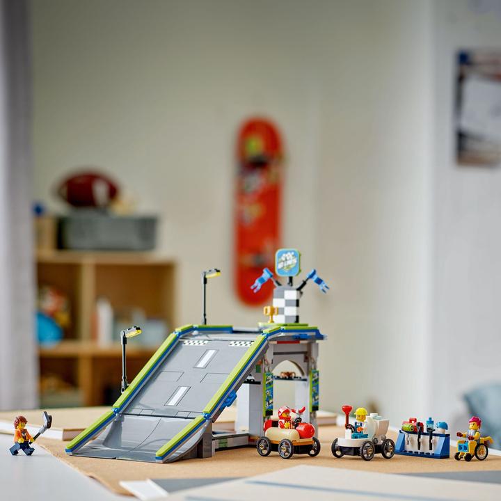 Produktbild LEGO Keine Limits: Seifenkistenrennen mit Rampe (60460, LEGO City)