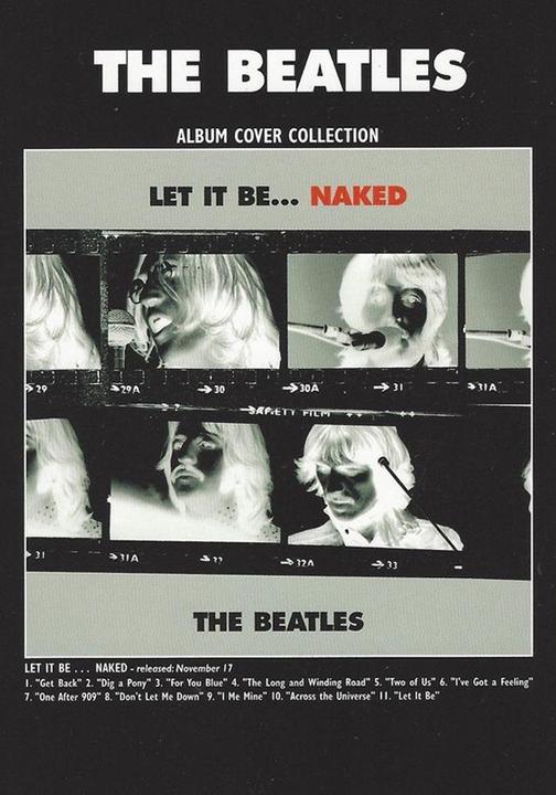 Immagine prodotto The Beatles Cartolina Let it be