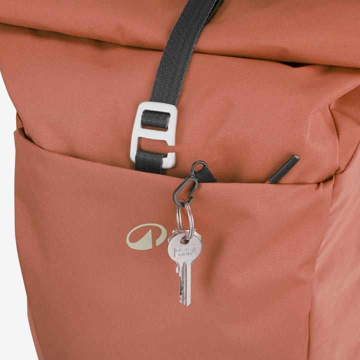 Actual product image Quechua Wanderrucksack Rolltop - NH500 Escape 16 l + 4 braun (20 l)