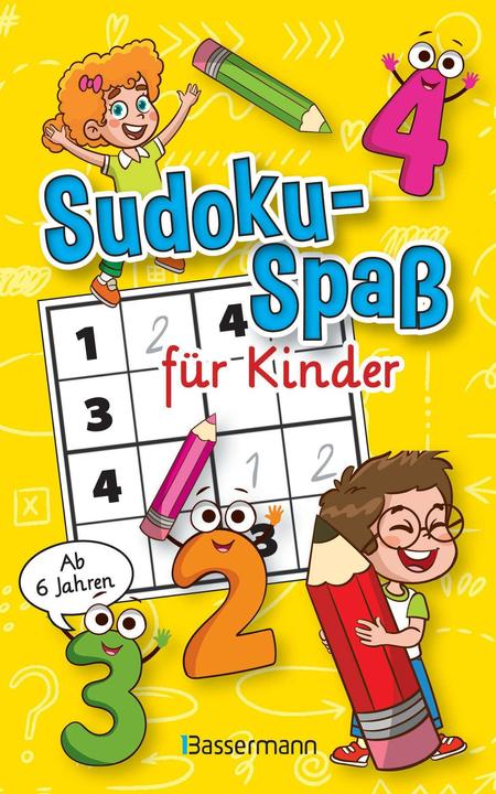 Actual product image Sudoku fun for children. In three levels of difficulty. From 6 years (German)