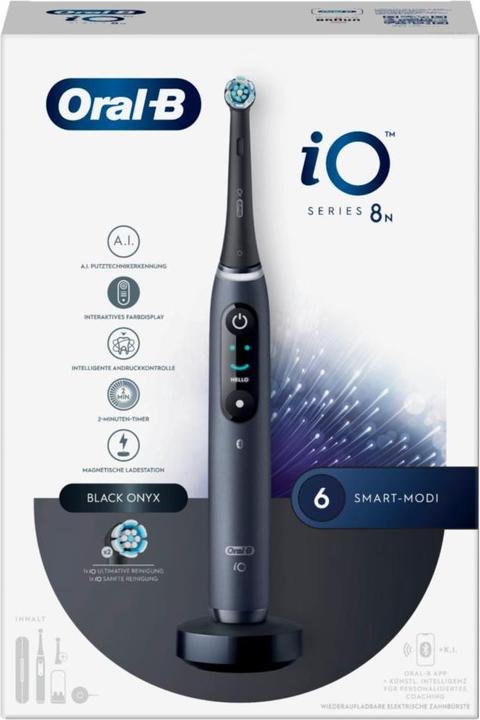 Actual product image Oral-B iO 8 + Sensitive (Oscillating toothbrush)