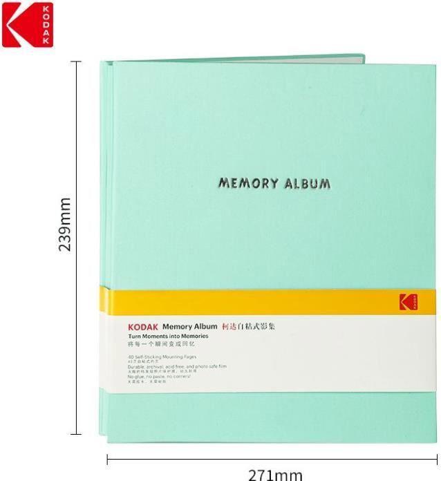 Immagine prodotto Kodak Album Memorry/20 pagine 235x270 Tela verde
