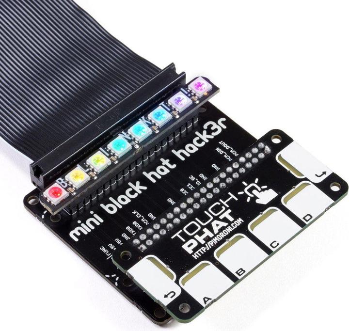 Image du produit Pimoroni Mini Black HAT Hack3r