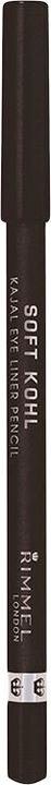 Actual product image Rimmel London Soft cabbage (061 Jet Black)