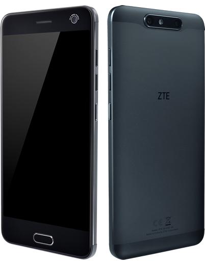 Actual product image ZTE Blade V8 (32 GB, Dark grey, 5.20", Hybrid Dual SIM, 13 Mpx, 4G)