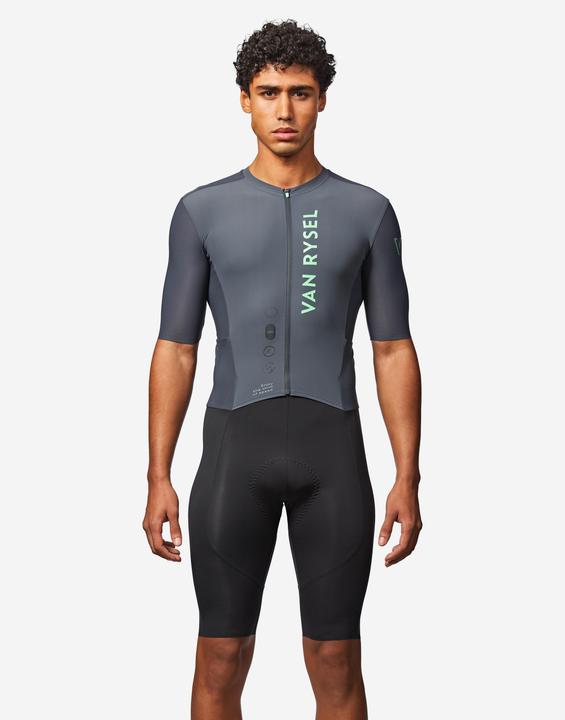 Van rysel Zeitfahranzug Rennrad Sommer RCR-R 2 Team Herren grau (M)