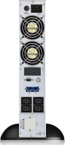 Produktbild Powerwalker VFI 3000 CRM LCD 3000VA / 2400W Online USV Tower/Rack Doppelwandler SNMP Slot (3000 VA, 2400 W, Online-Doppelwandler USV)