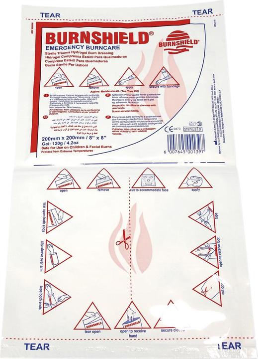 Produktbild Burnshield Brandwundenverband, Kompresse, 20 x 20 cm (25 x)