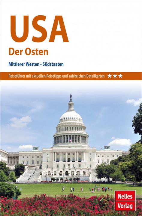 Immagine prodotto Nelles Guide Reiseführer USA: Der Osten (Tedesco, Nelles/, 2022)