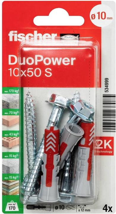 Produktbild Fischer Duopower (4 Stk.)