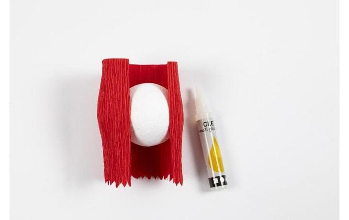 Image du produit Creativ Company Kit de bricolage boules de Noël en papier crépon