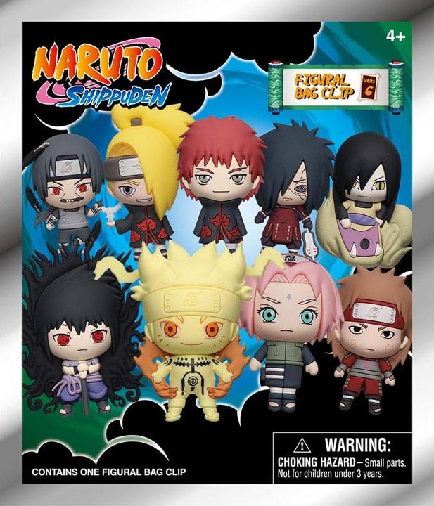 Image du produit Monogram Int. Pendentifs de poche Naruto 3D en PVC Série 6 Display (24)