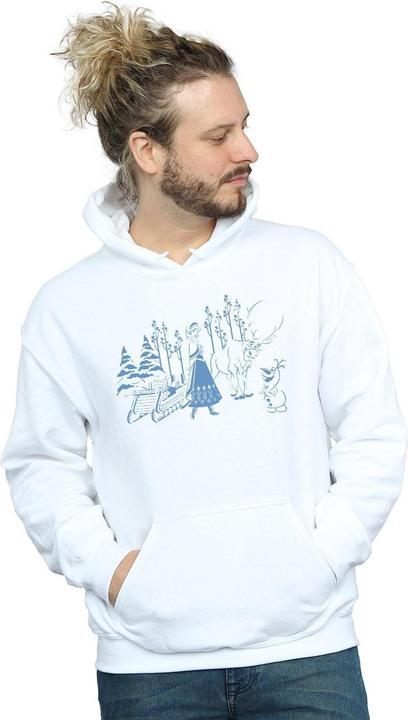 Produktbild Disney Frozen Anna Sven And Olaf Kapuzenpullover (S)