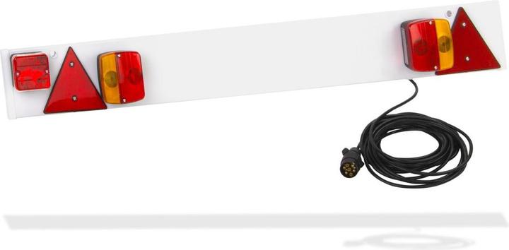 Actual product image Dema Stangenleuchte m. Nebelschlussleuchte Beleuchtung PKW Anhänger 122 cm