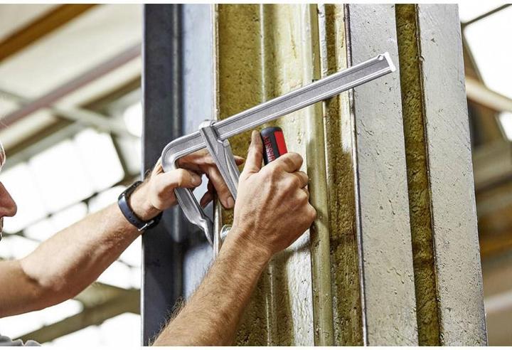 Image du produit Bessey Serre-joint à vis tout acier avec poignée rabattable GZ50-12KG 500/120 (500 mm)