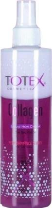 Totex Collagen Hair Conditioner Spray Leave-in 2 Phase Conditioning Liquid Hair Cream Detangler & Sm (300 ml)