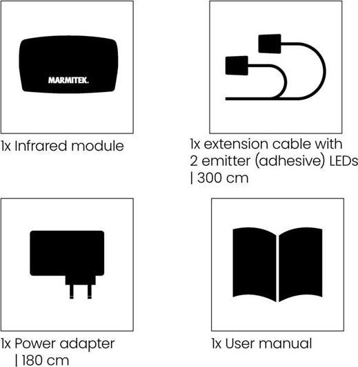 Produktbild Marmitek Invisible Control 2 (Fernbedienung)