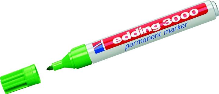 Produktbild Edding Permanent Marker 3000 (Hellgrün, 3 mm, 1 x)
