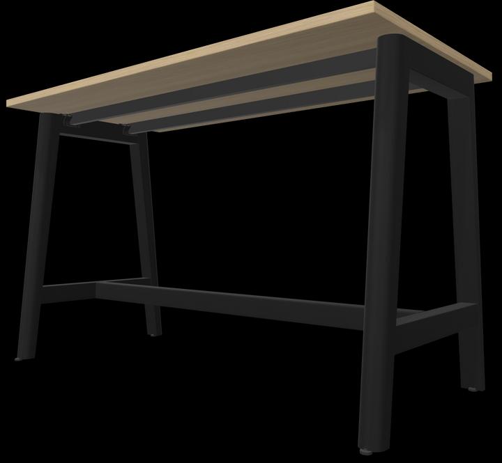 Actual product image Narbutas Nova Wood high table (140 x 70 x 90 cm)