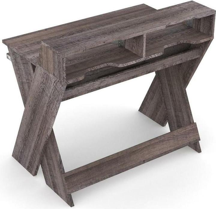 Actual product image Glorious DJ Booth Sound Desk Compact Walnut