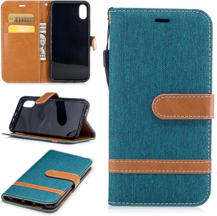 Produktbild König Design Hülle Handy Schutz für Apple iPhone X Case Cover Tasche Wallet Etui Handyhülle (Apple iPhone X)