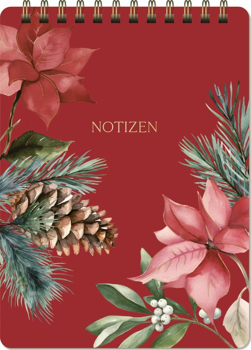Produktbild Notizblock midi Weihnachten (Speziallineatur)