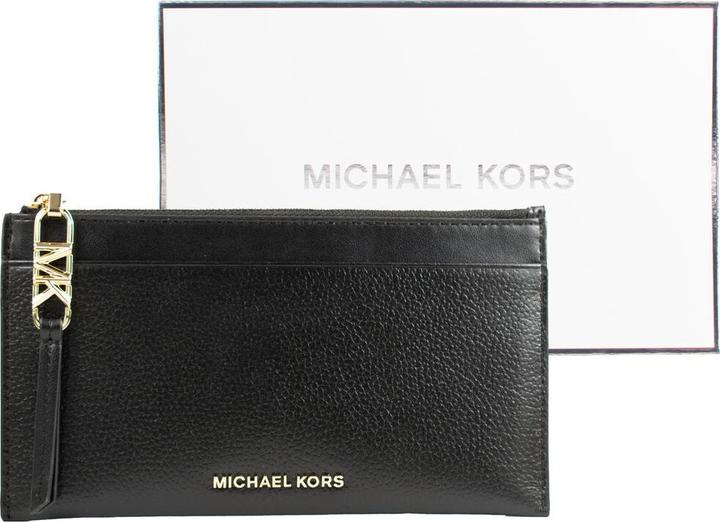 Actual product image Michael Kors Women's Card Holder 34F3G8ED7L-BLACK