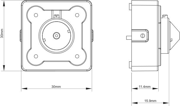 Produktbild Lupus-Electronics Electronics LE 105HD - CCTV Sicherheitskamera - Innen & Aussen - Verkabelt - Kupp (1280 x 720 Pixels)
