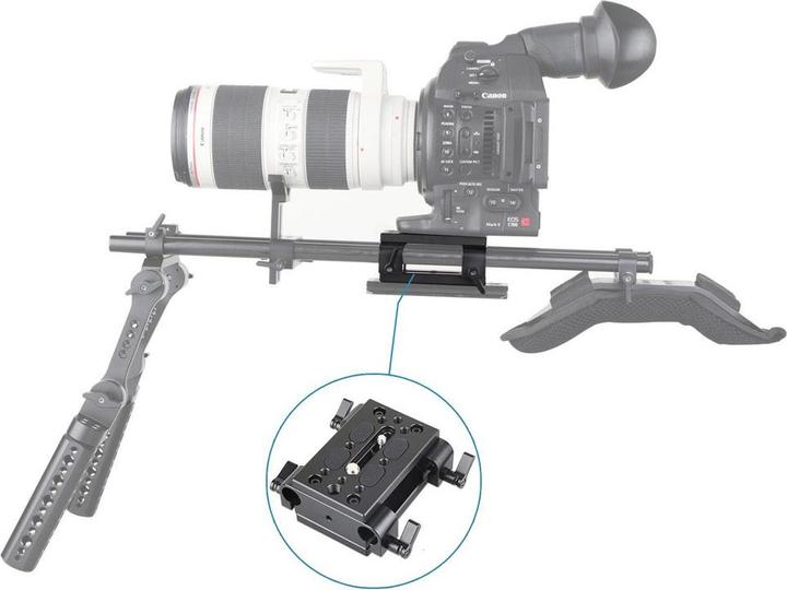 Image du produit SmallRig Kit de montage sur trépied W/15mm Rail Block (Accessoires pour moniteurs)