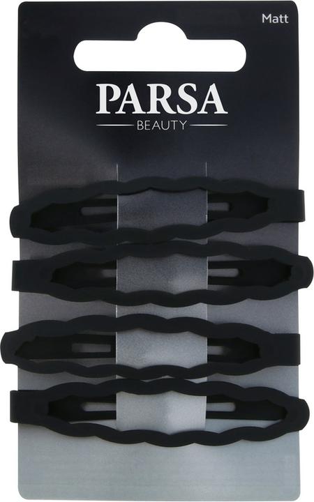 Produktbild Parsa Beauty PARSA Haarclips gewellt, matt, schwarz 4 Stk. (4 Stk.)