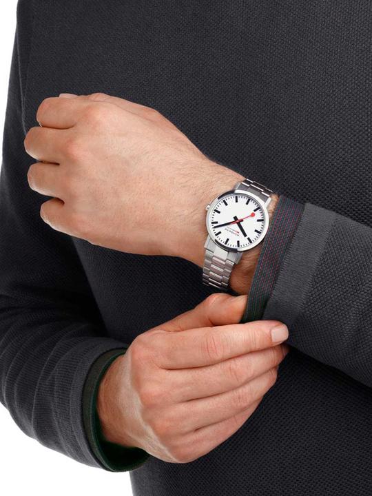 Immagine prodotto Mondaine A660.30360.11SBJ SBB Classic (Fatto in Svizzera, 40 mm)