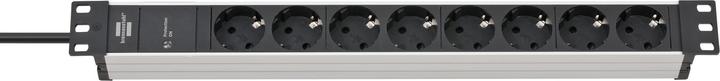 Immagine prodotto Brennenstuhl Cavo di prolunga 2 m 8 prese AC Indoor Nero (8 x, CEE 7/3, 2 m)