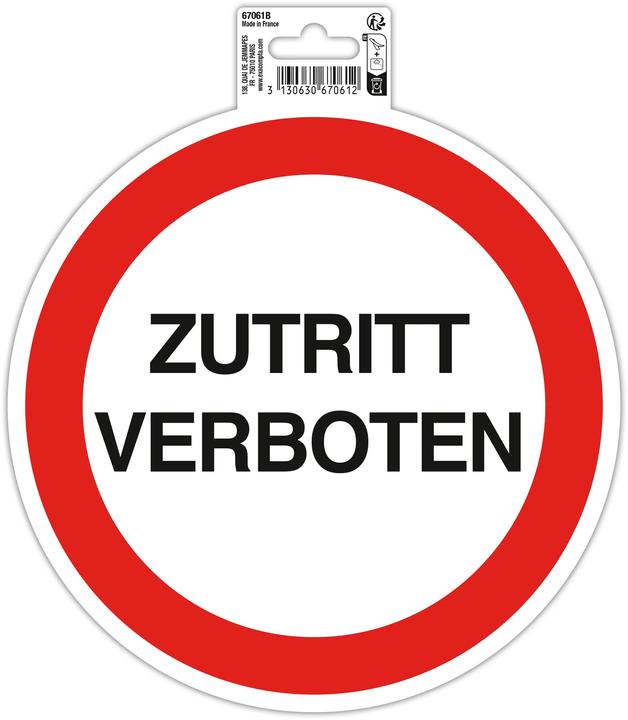 Image du produit Exacompta Panneau "Accès interdit