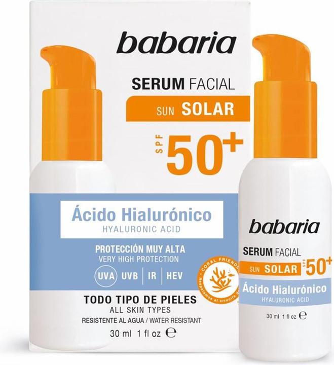 Babaria Solar Hyaluronsäure Gesichtsserum SPF50 30ml (30 ml)