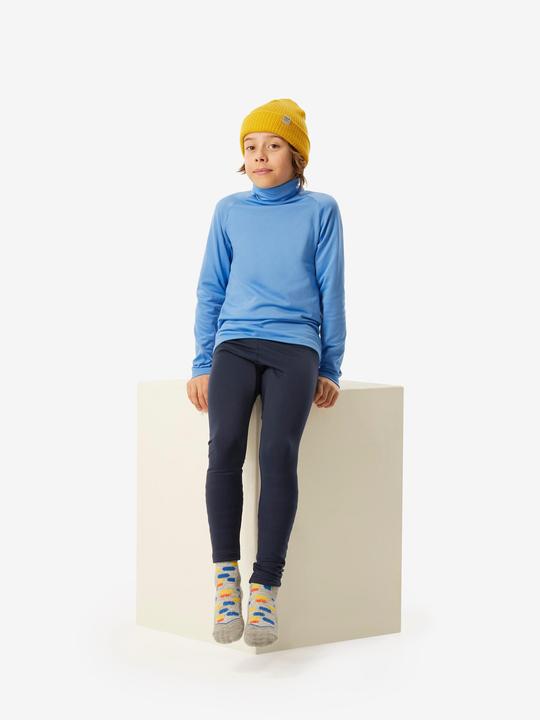 Immagine prodotto Wedze Maglia funzionale da sci per bambini a collo alto - BL 500 blu (116)