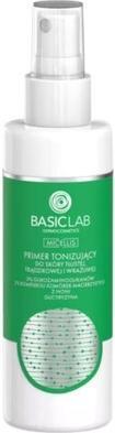 BasicLab BASICLAB Primer tonizujący przeznaczony do skóry tłustej, trądzikowej i wrażliwej 150ml