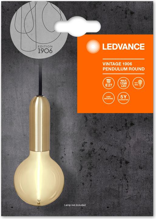 Actual product image Ledvance Vintage 1906 PenduLum Round (E27)